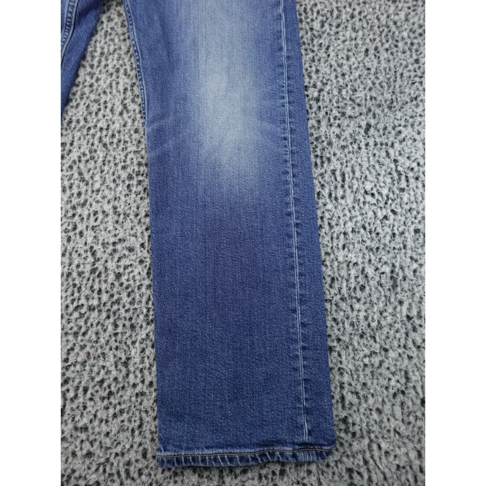 Banana Republic Authentic Straight Jeans‎ Mens 32x32 Blue Medium Wash Stretch